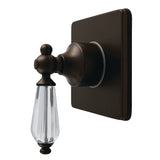 Willshire Single-Handle Wall Mount Six-Way Diverter Valve with Trim Kit