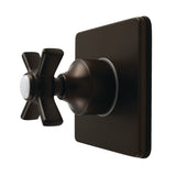 Millennium Single-Handle Six-Way Diverter Valve with Square Trim Kit