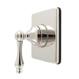 Restoration Single-Handle Six-Way Diverter Valve with Square Trim Kit