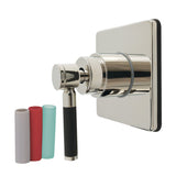 Kaiser Single-Handle Six-Way Diverter Valve with Square Trim Kit