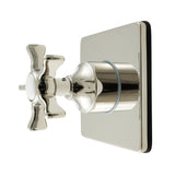 Hamilton Single-Handle Six-Way Diverter Valve with Square Trim Kit