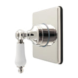 Restoration Single-Handle Wall Mount Six-Way Diverter Valve with Trim Kit