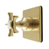 Hamilton Single-Handle Six-Way Diverter Valve with Square Trim Kit