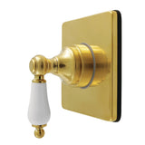 Restoration Single-Handle Wall Mount Six-Way Diverter Valve with Trim Kit