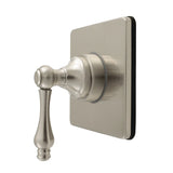 Restoration Single-Handle Six-Way Diverter Valve with Square Trim Kit