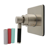 Kaiser Single-Handle Wall Mount Six-Way Diverter Valve with Trim Kit