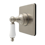 Restoration Single-Handle Wall Mount Six-Way Diverter Valve with Trim Kit