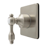 Tudor Single-Handle Wall Mount Six-Way Diverter Valve with Trim Kit