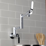 Whitaker Two-Handle Wall Mount Pot Filler