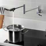 Whitaker Two-Handle Wall Mount Pot Filler