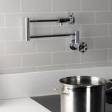 Belknap Two-Handle Wall Mount Pot Filler