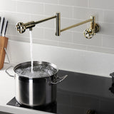 Belknap Two-Handle Wall Mount Pot Filler