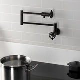 Belknap Two-Handle Wall Mount Pot Filler