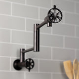 Belknap Two-Handle Wall Mount Pot Filler