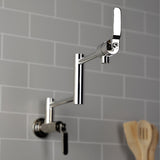 Whitaker Two-Handle Wall Mount Pot Filler