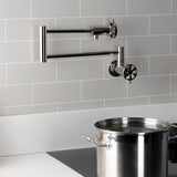 Belknap Two-Handle Wall Mount Pot Filler