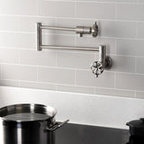 Belknap Two-Handle Wall Mount Pot Filler