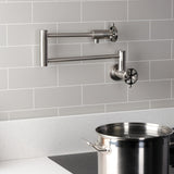 Belknap Two-Handle Wall Mount Pot Filler