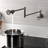 Belknap Two-Handle Wall Mount Pot Filler