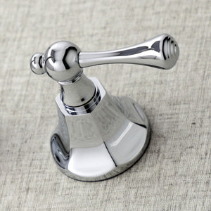 Metropolitan Double-Handle 3-Hole Wall Mount Bathroom Faucet