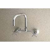 Concord Two-Handle 2-Hole Wall Mount Kitchen Faucet