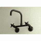 Concord Two-Handle 2-Hole Wall Mount Kitchen Faucet