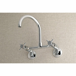 Concord Two-Handle 2-Hole Wall Mount Kitchen Faucet