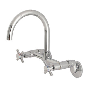 Concord Two-Handle 2-Hole Wall Mount Kitchen Faucet