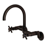 Concord Two-Handle 2-Hole Wall Mount Kitchen Faucet