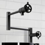 Fuller Two-Handle Deck Mount Pot Filler