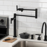 Manhattan Single-Hole Deck Mount Pot Filler