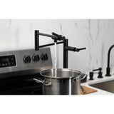 Kaiser Single-Hole Deck Mount Pot Filler