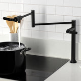 Whitaker Two-Handle Deck Mount Pot Filler