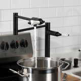 Metropolitan Single-Hole Deck Mount Pot Filler