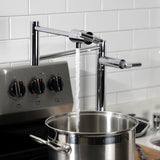 Milano Single-Hole Deck Mount Pot Filler