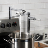 Metropolitan Single-Hole Deck Mount Pot Filler