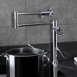 Belknap Two-Handle Deck Mount Pot Filler