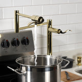 NuWave Single-Hole Deck Mount Pot Filler