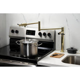 Kaiser Single-Hole Deck Mount Pot Filler