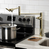 Milano Single-Hole Deck Mount Pot Filler