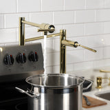 Silver Sage Single-Hole Deck Mount Pot Filler