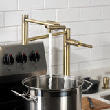 Manhattan Single-Hole Deck Mount Pot Filler