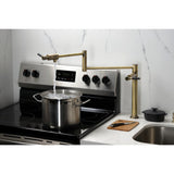 Kaiser Single-Hole Deck Mount Pot Filler