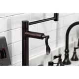 Century Single-Hole Deck Mount Pot Filler