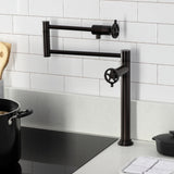 Fuller Two-Handle Deck Mount Pot Filler