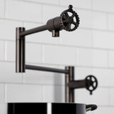 Fuller Two-Handle Deck Mount Pot Filler