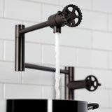 Fuller Two-Handle Deck Mount Pot Filler