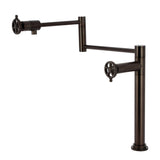 Fuller Two-Handle Deck Mount Pot Filler