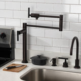 Kaiser Single-Hole Deck Mount Pot Filler