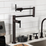 Kaiser Single-Hole Deck Mount Pot Filler